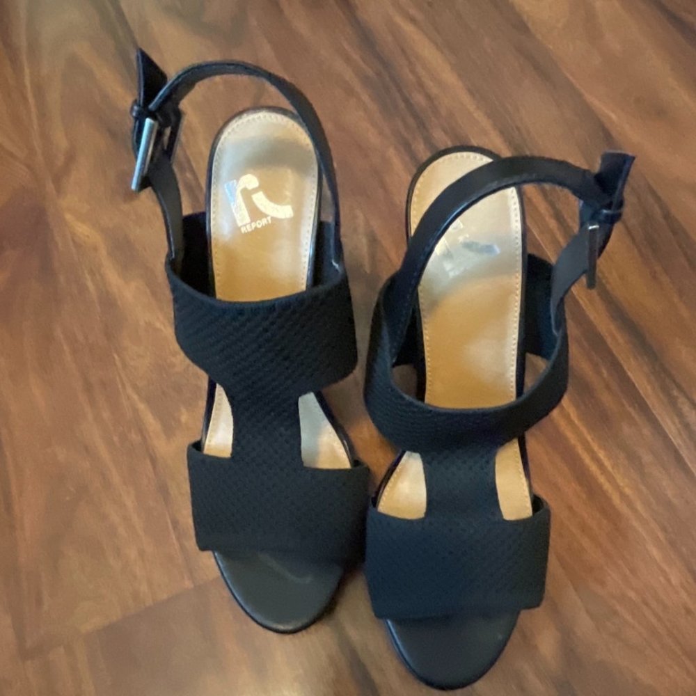 Black Report Black Heel | Size:10